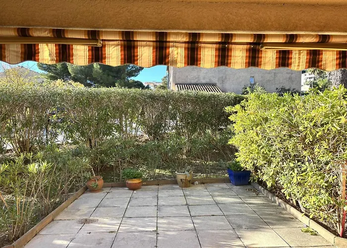 Hye352-gt15 - Giens Beau 2 Pieces Avec Jardinet 4 Pers Piscine Lejlighed